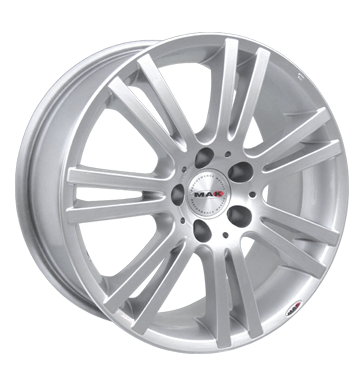 pneumatiky - 7x17 5x100 ET35 MAK Fiorano silber hochglanz poliert MPT Rfky / Alu Interir / pylov filtr VOLKSWAGEN trziste