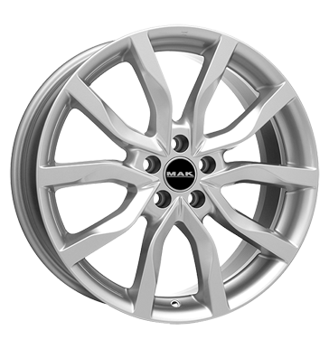 pneumatiky - 9.5x21 5x130 ET52 MAK Koln silber silver polomer Rfky / Alu Csti Quad Globln komise Autoprodejce