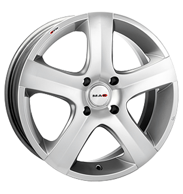 pneumatiky - 7x17 4x114.3 ET40 MAK Hornet silber hyper silver Opel Rfky / Alu Polo tricka Zvedac pomucky + dolaru Autodlna