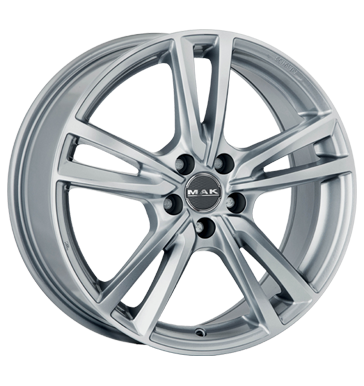 pneumatiky - 6x15 5x100 ET38 MAK Icona silber silver propagace testjj2 Rfky / Alu Auto-Tuning + styling Chafers: Motocykl pneu