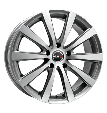 pneumatiky - 7x18 5x114.3 ET40 MAK Iguan grau / anthrazit graphite mirror face vozk Rfky / Alu Auto-Tuning + styling Barracuda velkoobchod s pneumatikami