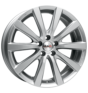 pneumatiky - 7x16 5x120 ET30 MAK Iguan silber silver Offroad letn Rfky / Alu ZENDER COM 4 KOLA Velkoobchod