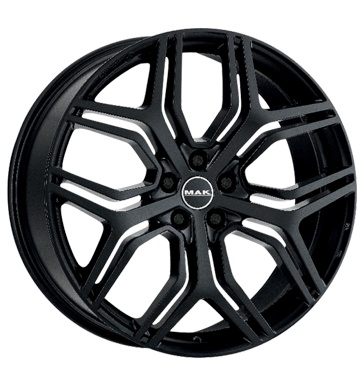 pneumatiky - 8.5x20 5x120 ET47 MAK Kingdom schwarz gloss black Pce o automobil + drzba Rfky / Alu kolobezka STIL AUTO Autoprodejce