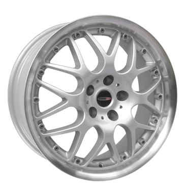 pneumatiky - 8x18 5x120 ET15 MAK LeMans silber silber randpoliert truck zimn Rfky / Alu ozdobnmi kryty Delta 4x4 b2b pneu