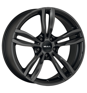 pneumatiky - 8x17 5x120 ET43 MAK Luft schwarz mat black zpad Rfky / Alu palivo Offroad Wintergreen b2b pneu