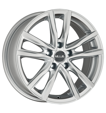 pneumatiky - 7x17 5x115 ET40 MAK Milano silber silver Zimn kompletn kola (ocel) Rfky / Alu Letn Total kola ALU ETA BETA Velkoobchod