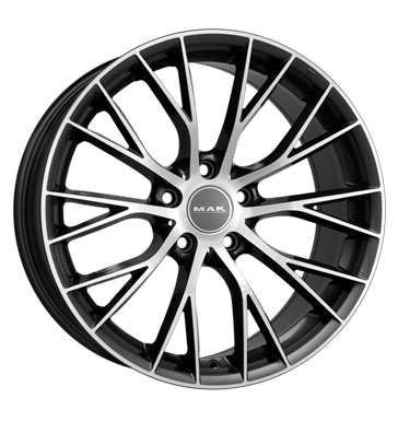 pneumatiky - 8.5x20 5x120 ET25 MAK Munchen grau / anthrazit gun metal - mirror face EXCENTRI Rfky / Alu Motorsport Hadice / Chafers trhovisko