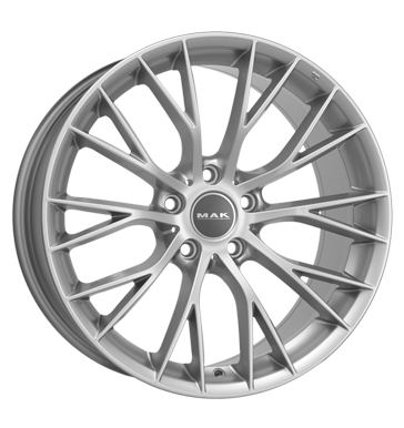 pneumatiky - 9.5x19 5x120 ET39 MAK Munchen silber silver viditelnost Rfky / Alu hadice Truck cel rok Predaj pneumatk