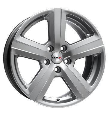 pneumatiky - 8x18 5x120 ET50 MAK Penta silber hyper silver Auto sklo Tool Rfky / Alu Spurverbreiterung kmh-Wheels trhovisko