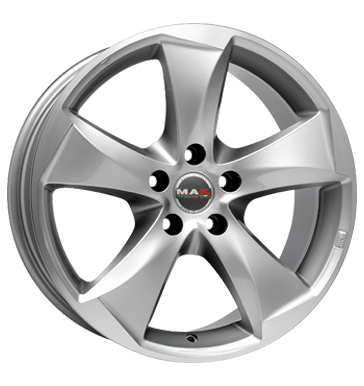 pneumatiky - 9.5x19 5x112 ET35 MAK Raptor 5 silber hyper silver Mutec Rfky / Alu Pridat Felgenschloss letn Velkoobchod