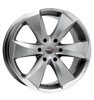 pneumatiky - 7.5x17 6x139 ET40 MAK Raptor 6 grau / anthrazit graphite mirror face Artec Rfky / Alu Keskin Alcar Autodlna