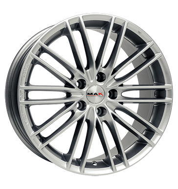 pneumatiky - 6.5x15 4x98 ET35 MAK Rapide grau / anthrazit silver GG vstrazn trojhelnky Rfky / Alu Chiptuning + Motor Tuning Inspekcn balky + stavebnice Prodejce pneumatk