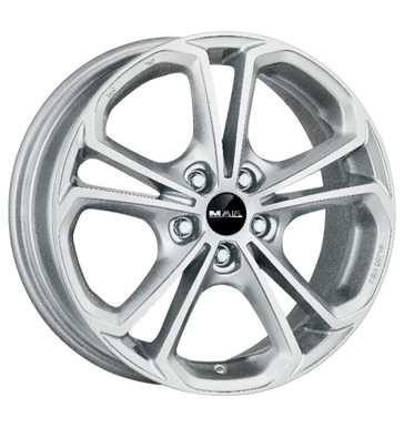 pneumatiky - 7x17 5x108 ET50 MAK Rhein silber silver STIL AUTO Rfky / Alu centrovn Objevte nyn! disky