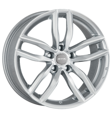 pneumatiky - 7.5x17 5x112 ET30 MAK Sarthe W silber silver kapuce lift Rfky / Alu KING nemrznouc smes disky