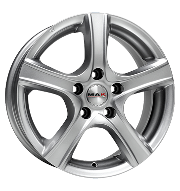 pneumatiky - 7x17 4x108 ET15 MAK Score grau / anthrazit silver GG Mobiln navigacn systmy Rfky / Alu GS-Wheels ALLESIO pneumatiky