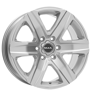 pneumatiky - 8x16 6x139.7 ET40 MAK Stone 4x4 silber silver Barracuda Rfky / Alu BRABUS ostatn b2b pneu