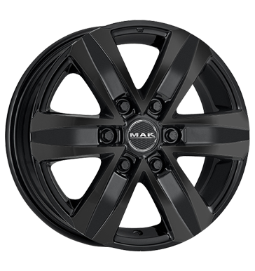 pneumatiky - 8x18 6x139.7 ET30 MAK Stone 6 schwarz gloss black ocelov kola Rfky / Alu Offroad All Terrain tazn lana velkoobchod s pneumatikami