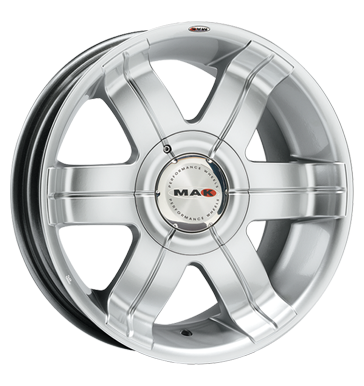 pneumatiky - 9x18 6x114.3 ET30 MAK Thrust silber hyper silver Irmscher Rfky / Alu kolobezka zvodn Offroad letn pneu