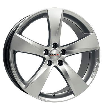 pneumatiky - 7.5x16 5x112 ET35 MAK Tornado silber hyper silver rfky Rfky / Alu FONDMETAL MERCEDES BENZ b2b pneu