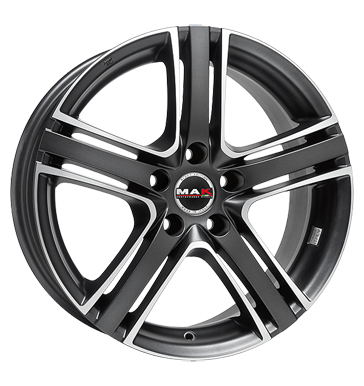 pneumatiky - 8x18 5x108 ET25 MAK Tuono mehrfarbig ice superdark automobilov sady Rfky / Alu osvetlen polomer Velkoobchod