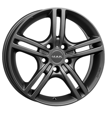 pneumatiky - 6.5x16 5x110 ET35 MAK Veloce grau / anthrazit mat titan COM 4 KOLA Rfky / Alu Chafers: Motocykl VOLKSWAGEN Prodejce pneumatk