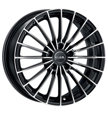 pneumatiky - 6.5x16 4x108 ET15 MAK Volare+ schwarz black mirror diskrtne Rfky / Alu Auto Tool Karoserie Rondell pneus