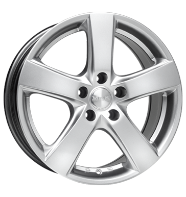 pneumatiky - 7x16 5x115 ET41 MAK Web silber silver Rial Rfky / Alu motocykl Jerry a prslusenstv Velkoobchod