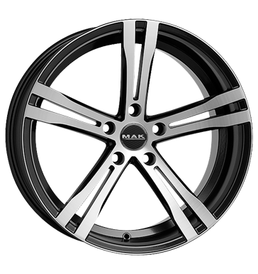 pneumatiky - 10x20 5x120 ET45 MAK Xcave-R schwarz superdark mirror Spurverbreiterung Rfky / Alu kmh-Wheels MB-Italia Velkoobchod