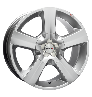 pneumatiky - 7.5x17 5x112 ET20 MAK X-Force silber hyper silver BAY Kola Rfky / Alu Offroad cel rok rucn vozk pneus