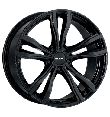 pneumatiky - 10x21 5x112 ET50 MAK X-Mode schwarz gloss black INDIVIDUAL Rfky / Alu nemrznouc smes prejezdy pneus