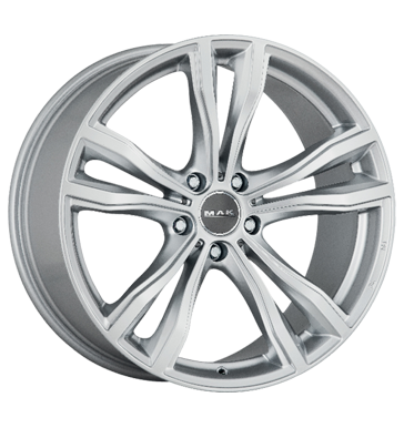 pneumatiky - 11.5x21 5x120 ET38 MAK X-Mode silber silver kmh-Wheels Rfky / Alu systm Offroad letn Autodlna