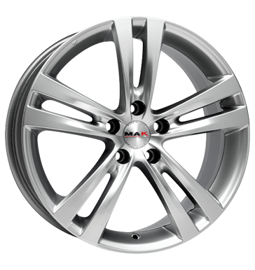 pneumatiky - 6.5x16 4x100 ET35 MAK Zenith silber hyper silver Objevte nyn! Rfky / Alu Spojky + E Sady auto pneumatiky