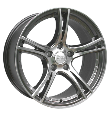 pneumatiky - 8x18 5x120 ET15 MAM MAM 10T silber hyper frontpoliert kmh-Wheels Rfky / Alu MIGLIA SCHMIDT velkoobchod s pneumatikami