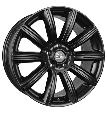 pneumatiky - 8.5x19 5x112 ET45 MAM MAM 7N schwarz matt black painted Leichtkraftrad dly Rfky / Alu Auto-Tuning + styling Konzole + drzk velkoobchod s pneumatikami