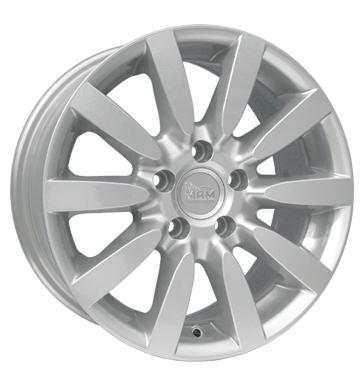 pneumatiky - 7.5x16 5x112 ET45 MAM MAM 7 Nuvo silber silber lackiert Standardn In-autodoplnky Rfky / Alu Offroad Mud Terrain Smoor disky