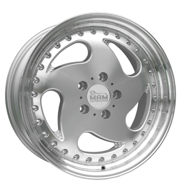 pneumatiky - 8x17 5x100 ET30 MAM MT1 silber silber lackiert Jahreswagen Rfky / Alu myt oken Csti Mini & Pocket Bike pneu