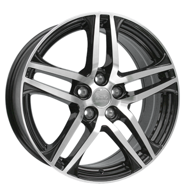 pneumatiky - 9x20 5x120 ET45 MAM RS2 schwarz schwarz frontpoliert Barvy a Laky Rfky / Alu nrad Wheelworld trhovisko