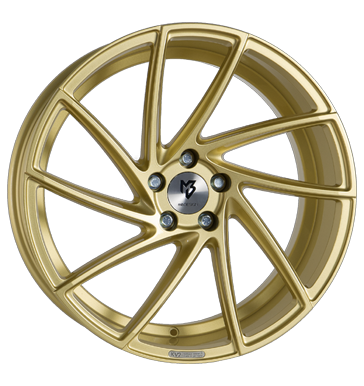 pneumatiky - 8.5x20 5x130 ET45 mbDESIGN KV2 gold gold glänzend autodly USA Rfky / Alu ocelov kola Lehk nkladn vuz cel rok pneumatiky