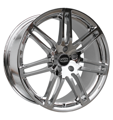 pneumatiky - 8.5x19 5x112 ET45 Modul Wheels MD4 chrom chrom Vyloucen Rfky / Alu Wheelworld montzn nrad pneumatiky