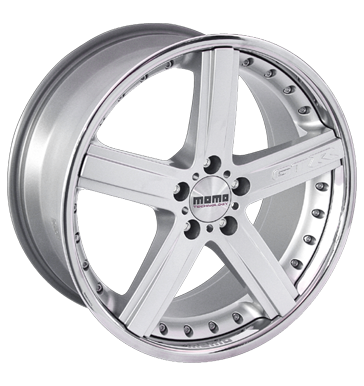 pneumatiky - 8x18 5x100 ET35 Momo GTR Technology silber silber svetr fleece Rfky / Alu propojovac kabely autokosmetiky disky