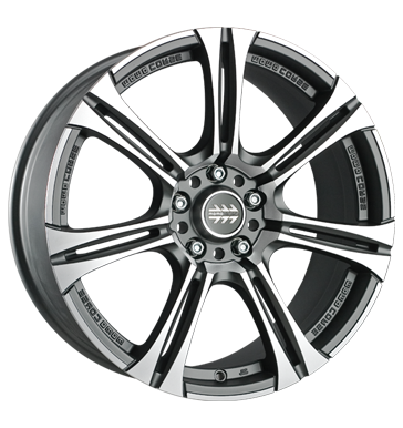 pneumatiky - 7x16 5x100 ET35 Momo Next grau / anthrazit anthracite automobilov sady Rfky / Alu Motorsport RC design b2b pneu