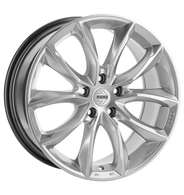 pneumatiky - 8x18 5x114.3 ET40 Momo Screamjet silber hyper silver Sportovn vfuky Rfky / Alu peugeot AUDI Hlinkov disky