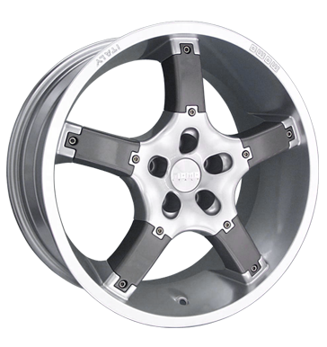 pneumatiky - 7.5x16 5x108 ET40 Momo Tuner silber silber lackiert Zvedac pomucky + dolaru Rfky / Alu cel rok Kerscher b2b pneu