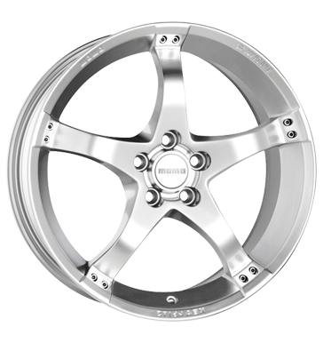 pneumatiky - 7x16 4x108 ET42 Momo X43 silber glanzsilber moped Rfky / Alu Quad Barracuda pneu