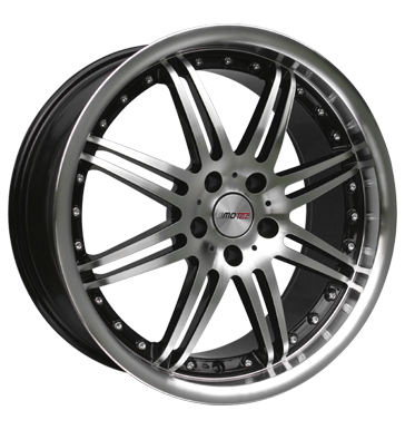 pneumatiky - 8.5x19 5x112 ET45 Motec Antares schwarz schwarz poliert Offroad cel rok Rfky / Alu Barracuda tMotive velkoobchod s pneumatikami