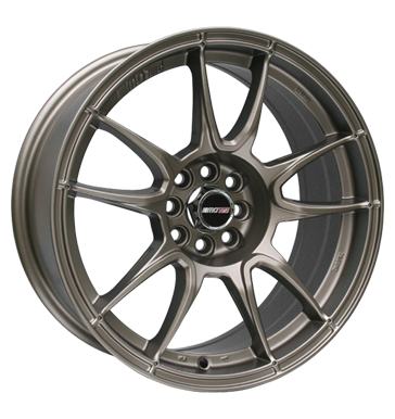 pneumatiky - 7.5x17 4x100 ET35 Motec Nitro bronze bronze lackiert kalhoty Rfky / Alu prslusenstv Quad pneumatiky