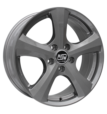 pneumatiky - 7.5x16 5x112 ET38 MSW 19 grau / anthrazit grey silver zesilovac Rfky / Alu cel rok MPT Hlinkov disky