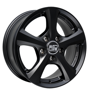 pneumatiky - 8x17 5x114.3 ET45 MSW 19 schwarz matt black motor Rfky / Alu ostatn Pce o automobil + drzba pneumatiky