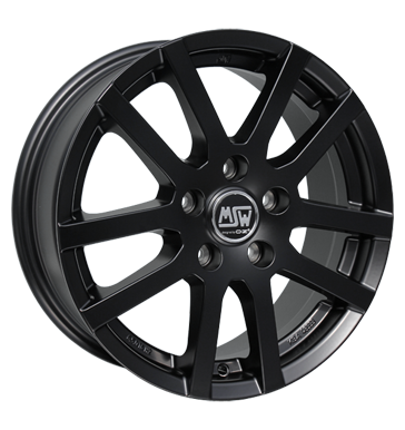 pneumatiky - 5.5x14 4x100 ET35 MSW 22 schwarz schwarz matt designov antny Rfky / Alu Motorsport Kamiony pln rok od 17,5 