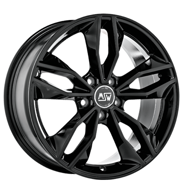 pneumatiky - 7.5x17 5x112 ET35 MSW 71 schwarz gloss black Delta 4x4 Rfky / Alu RC design hardtops disky